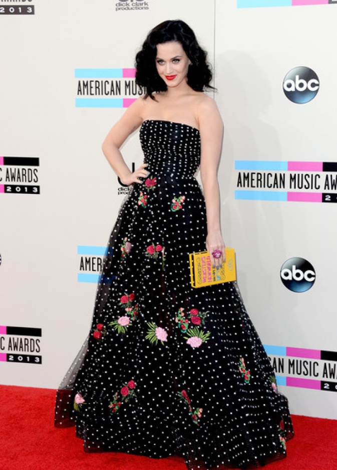 Katy Perry in Oscar de la Renta