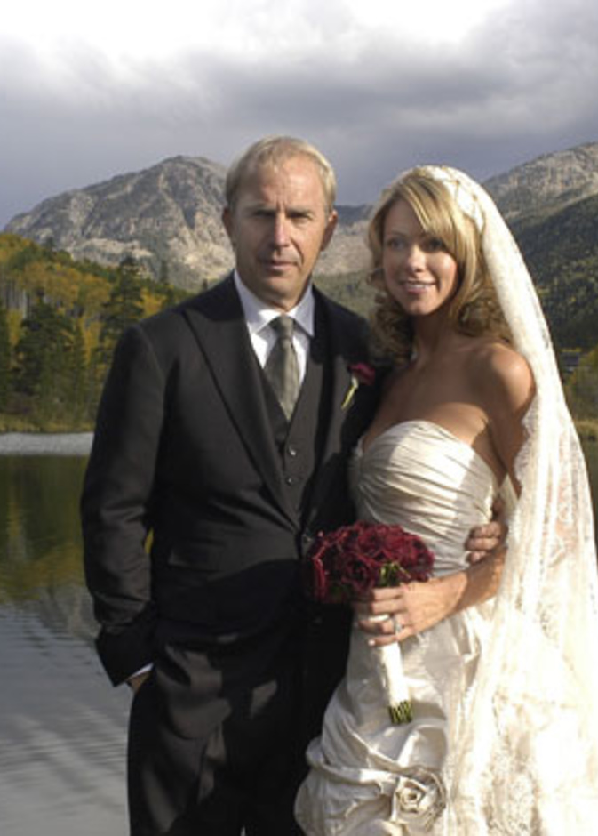 Kevin Costner & Christine Baumgartner