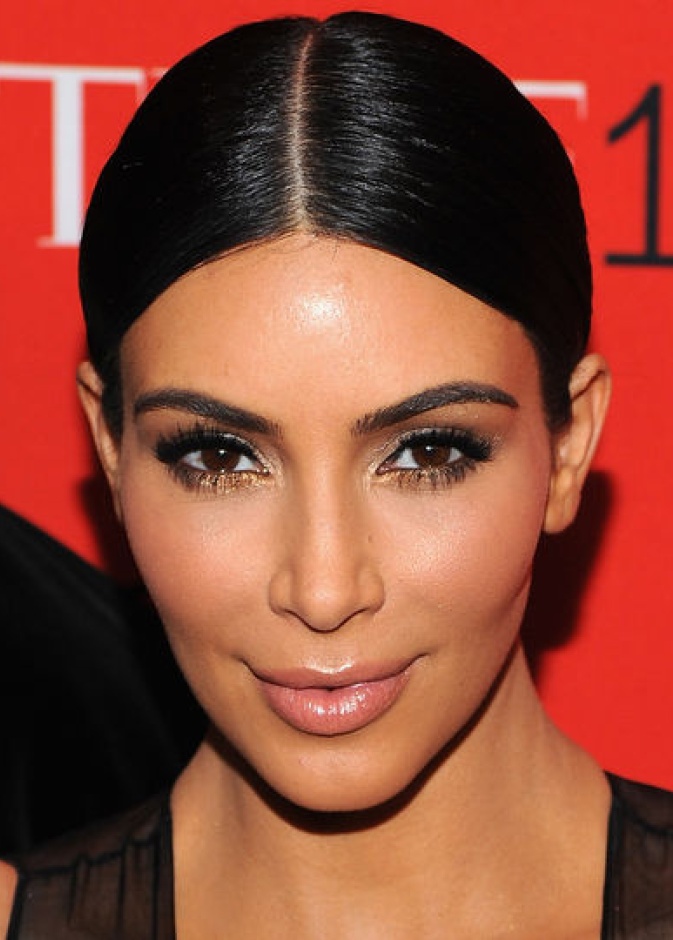 Kim Kardashian at the 2015 Time 100 Gala
