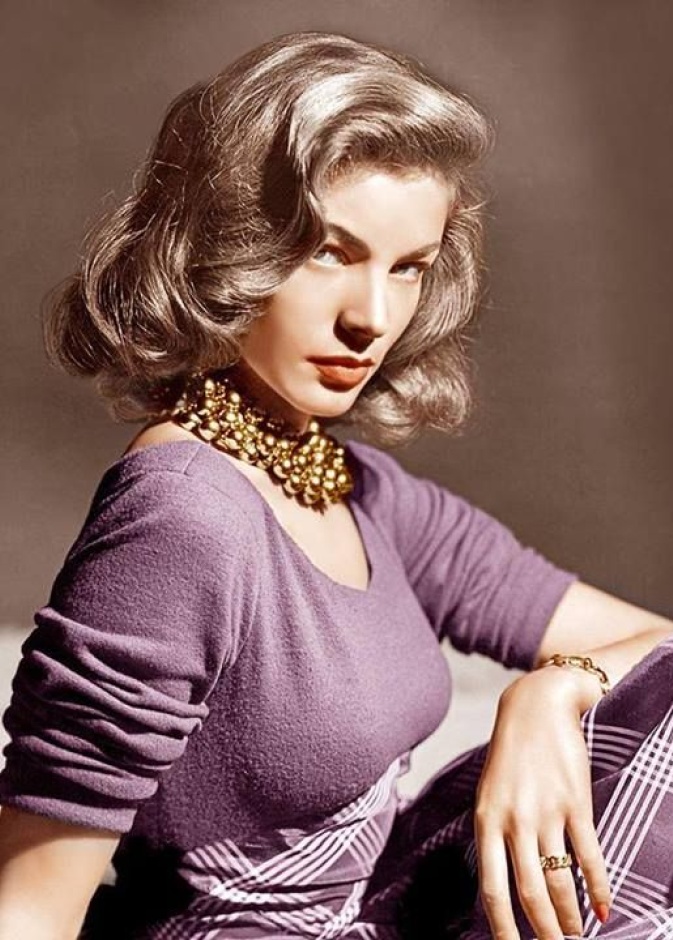  Lauren Bacall ونظرة شر