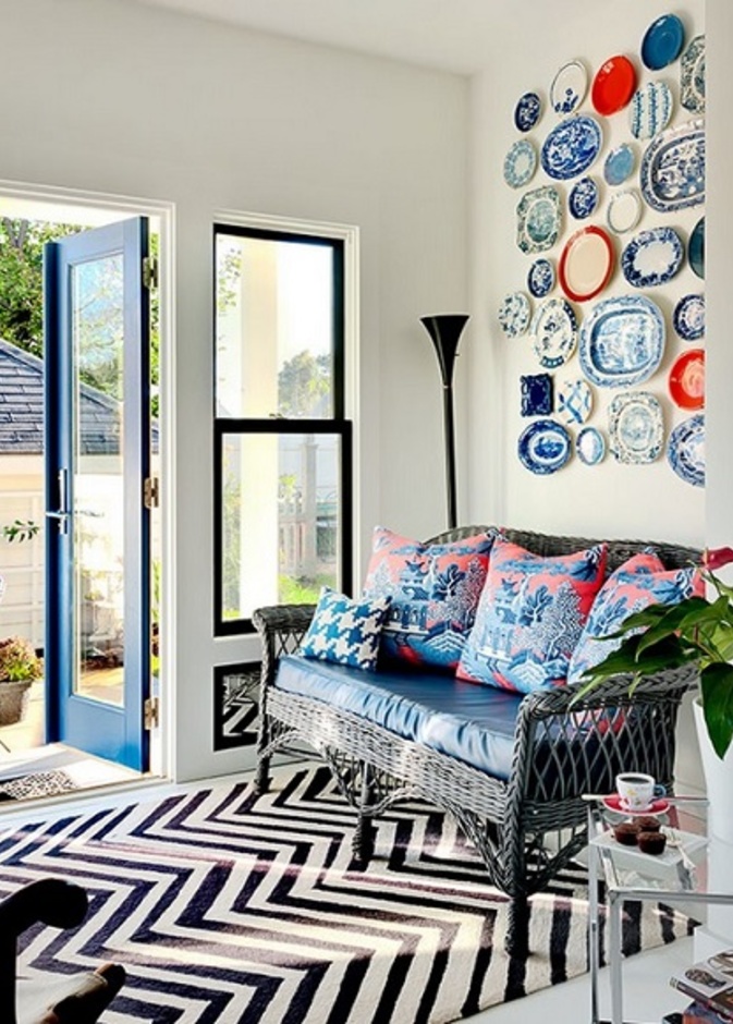 أثاث الخوص مثالي في الحدائق والجلسات الخارجية