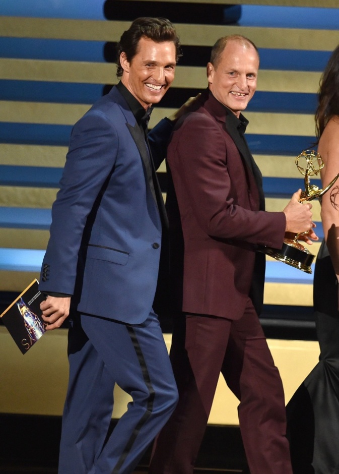 Matthew McConaughey and Woody Harrelson