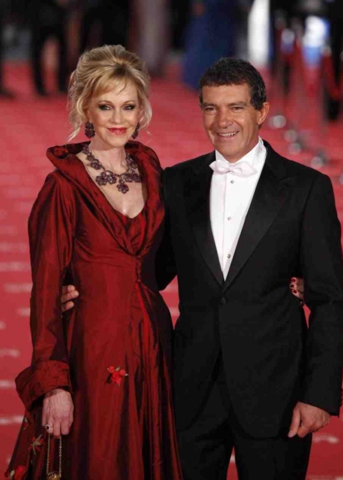 Melanie Griffith and Antonio Banderas