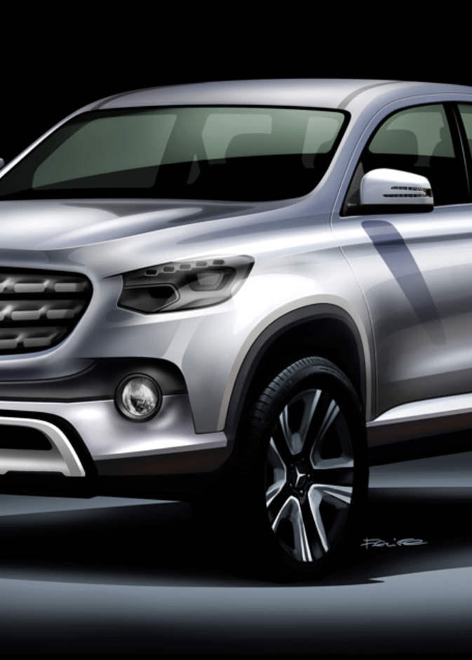 مرسيدس .. تنتج سيارة الـ "بيك أب" !