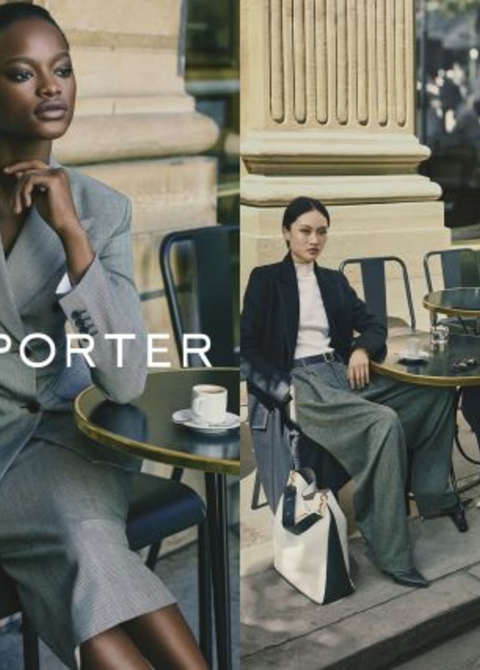 اختارت NET-A-PORTER هذا الموسم عاصمة الموضة باريس لتصوّر فيها حملتها الإعلانية
