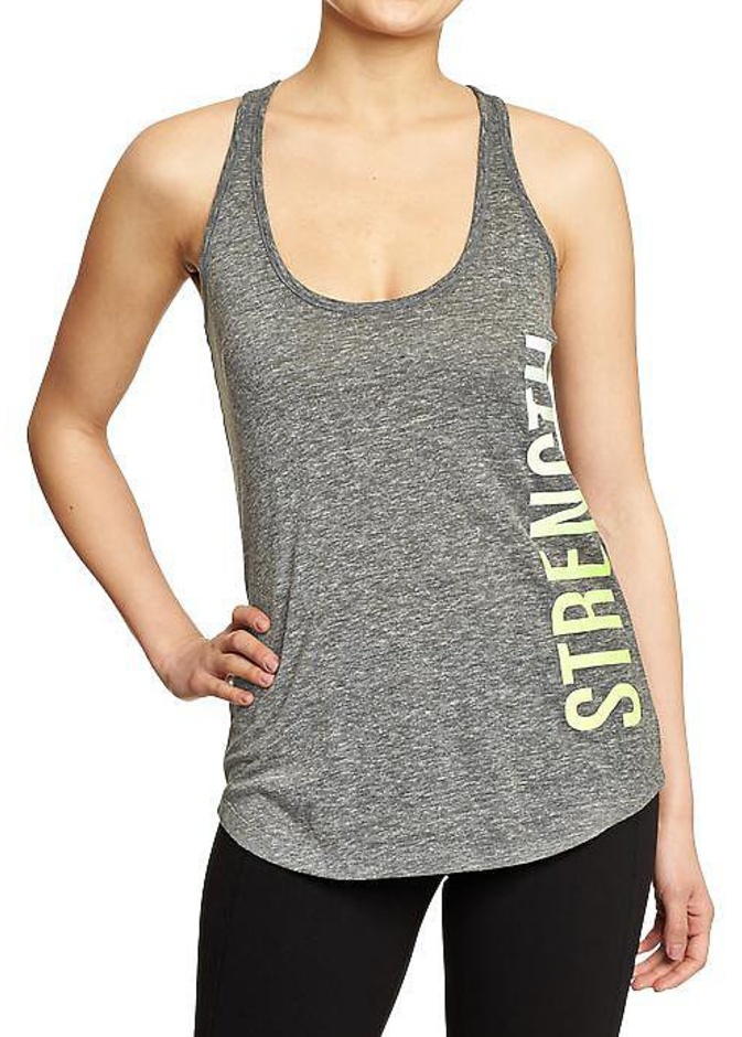 Old Navy GoDry Graphic Tanks