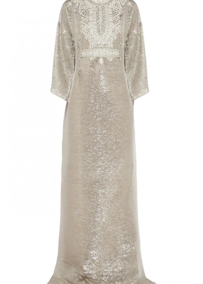 Oscar de la Renta's silk kaftan