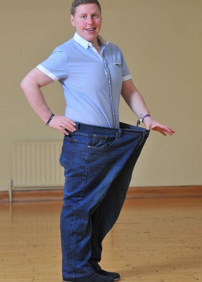 بول موري بعدما خسر حوالي 42 كيلوغراماً من وزنه