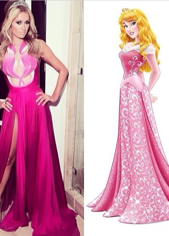Paris Hilton or Sleeping Beauty