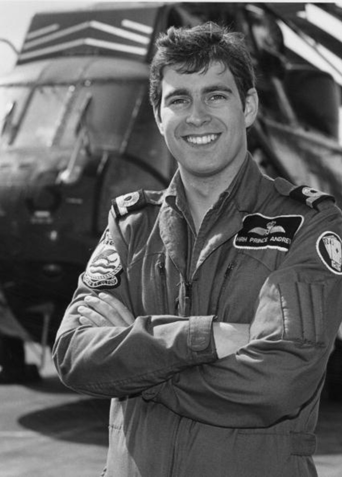 Prince Andrew in the Falklands