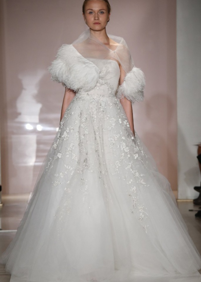 Reem Acra Bridal Dress