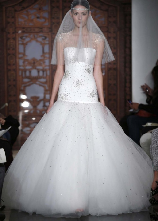 Reem Acra Wedding Dress