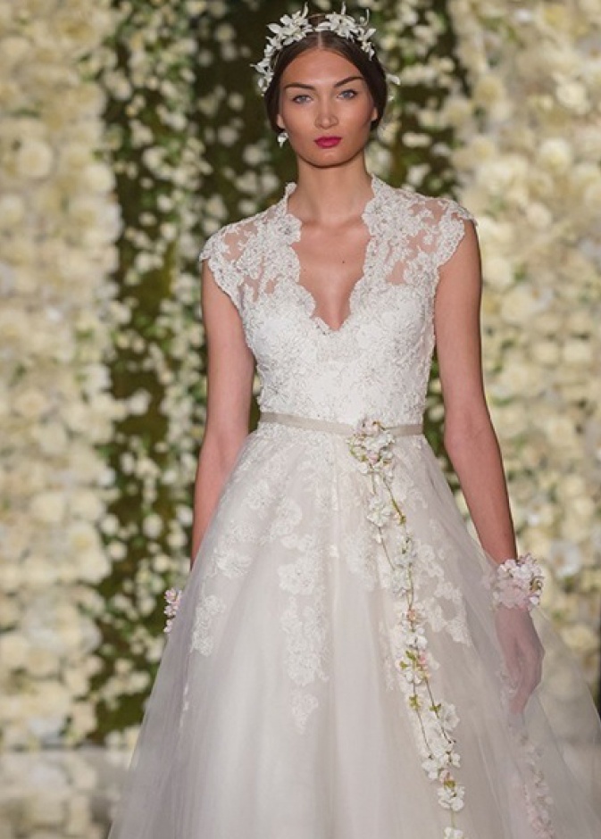 Reem Acra Bridal Dress