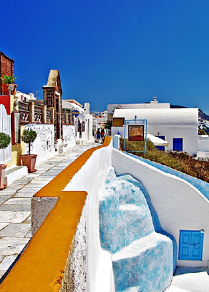 جزيرة سانتوريني Santorini