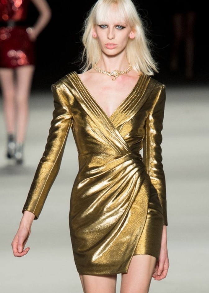 من مجموعة ربيع صيف 2014 تصميم Saint Laurent 