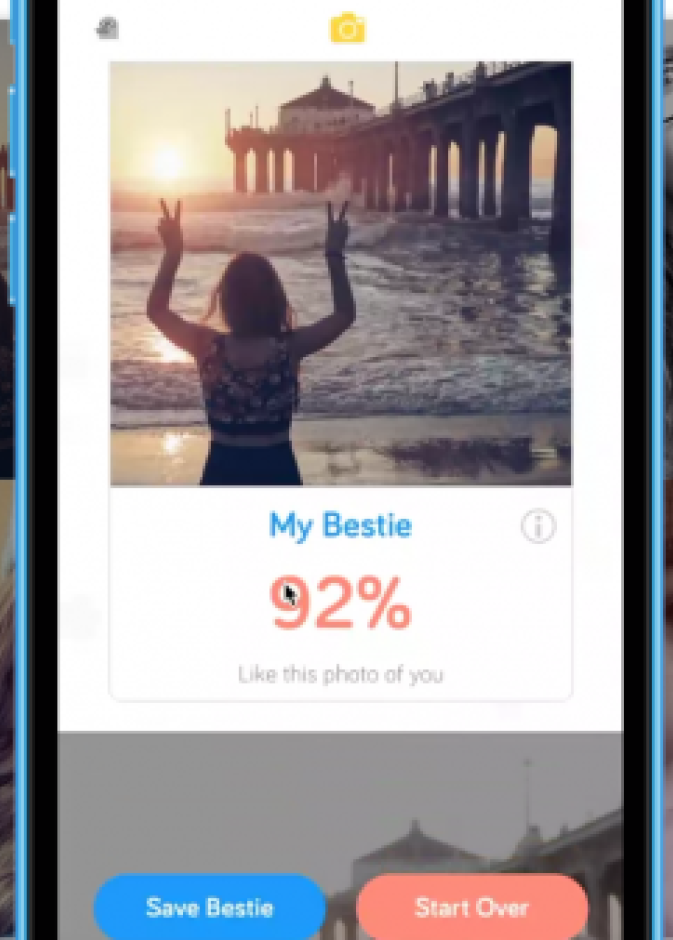 Bestie: تطبيق لمعرفة الصورة الشخصية الأفضل بالنسبة لك..