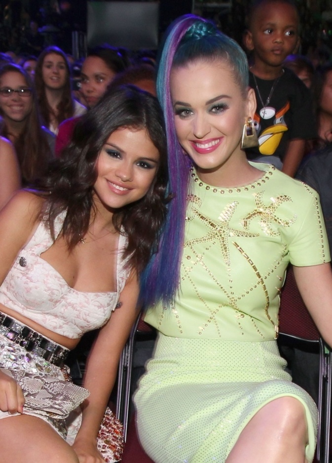 Selena Gomez and Katy Perry