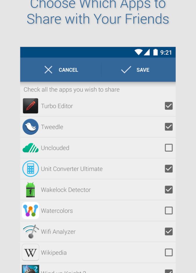 Shareables لاكتشاف أفضل التطبيقات على أندرويد