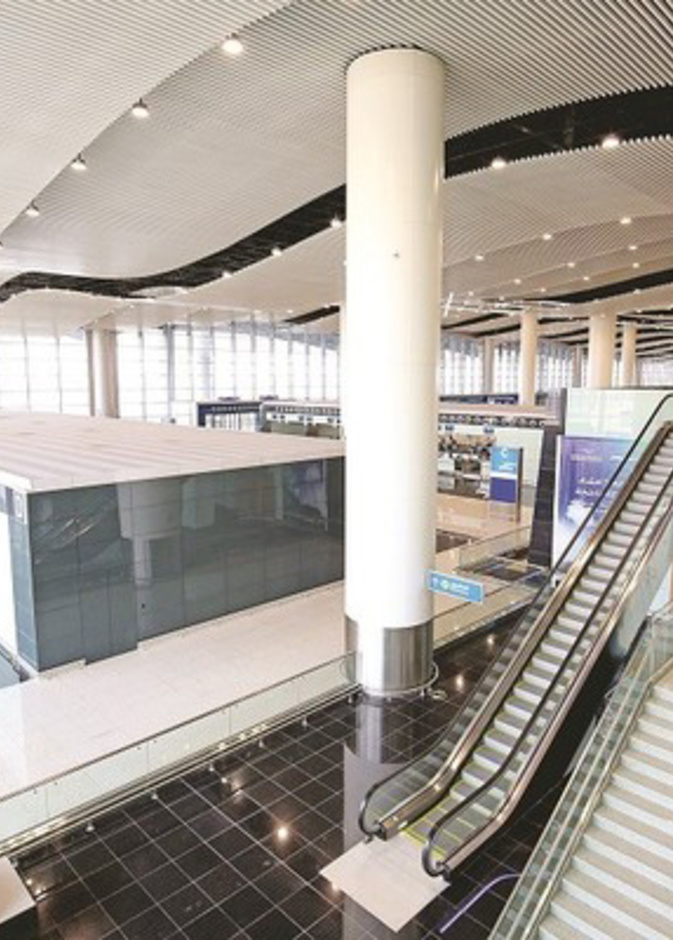 عند الساعة الخامسة و45 دقيقة صباحا الرحلة الداخلية