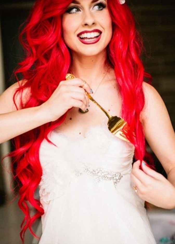 زفاف رائع من وحي "The Little Mermaid"