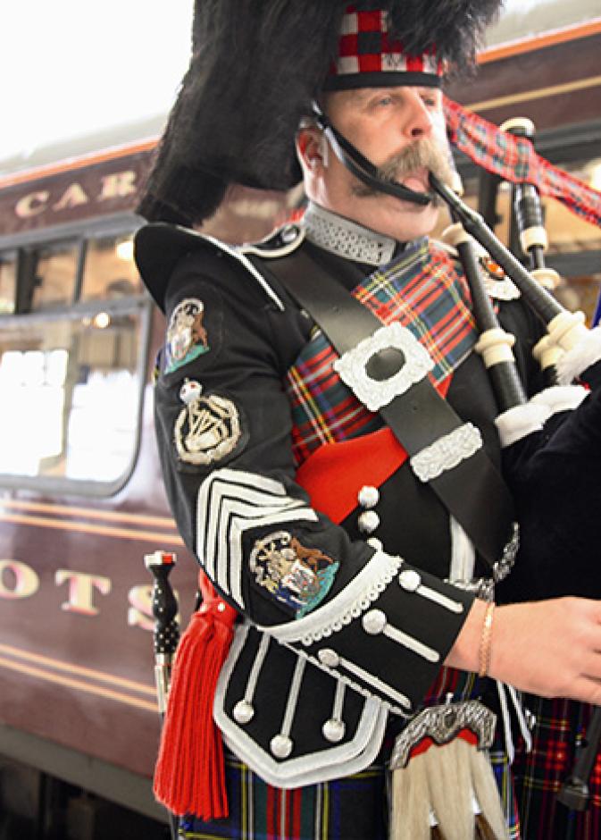قطار "الملكي الاسكتلندي The Royal Scotsman"، اسكتلندا