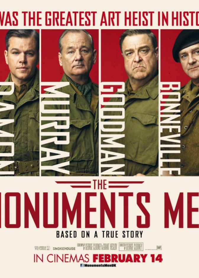 جورج كلوني ينقذ حضارة العالم في The Monuments Men