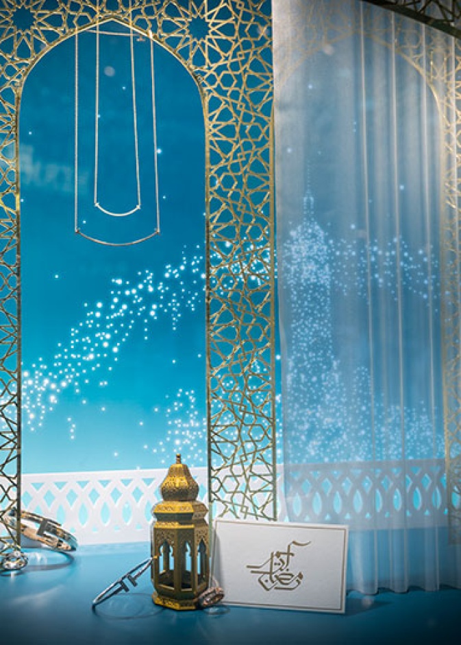 واجهات رمضانية خاصة بالشهر الفضيل من Tiffany & Co