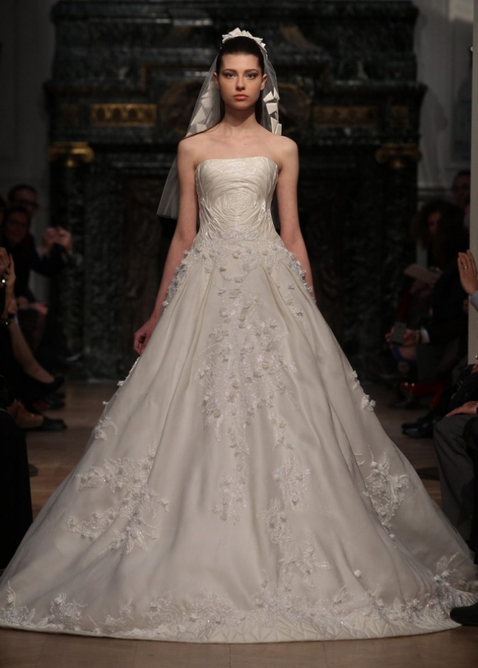 فستان زفاف طوني ورد... حلم ربيعي