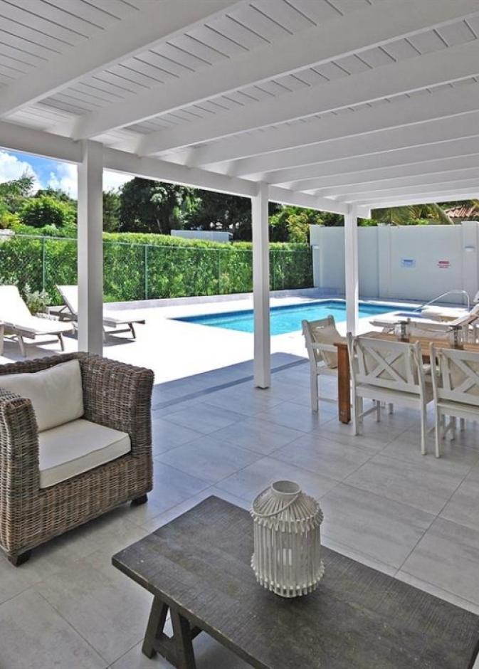 Tourist cottages in the Caribbean