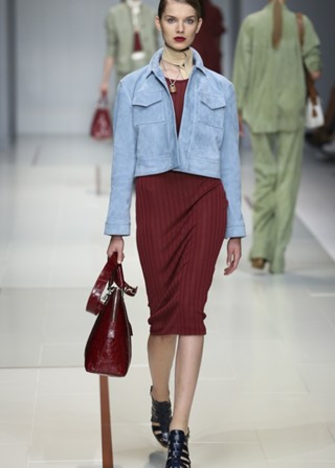 تصاميم راقية من Trussardi لربيع وصيف 2014 