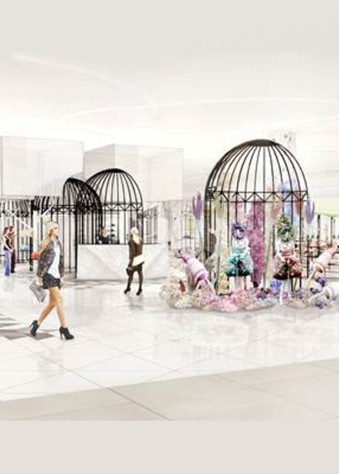 رسم تخيّلي للمتجر الذي يمتد على مساحة 20 ألف متر مربع في ياس مول في أبوظي