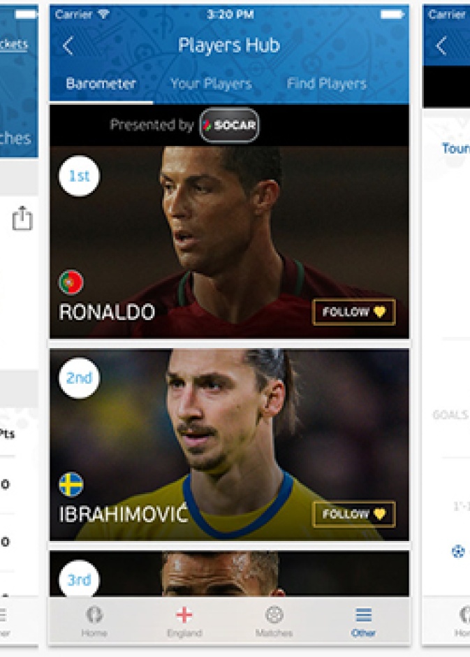  UEFA EURO 2016 لمتابعة أخبار ونتائج مباريات البطولة