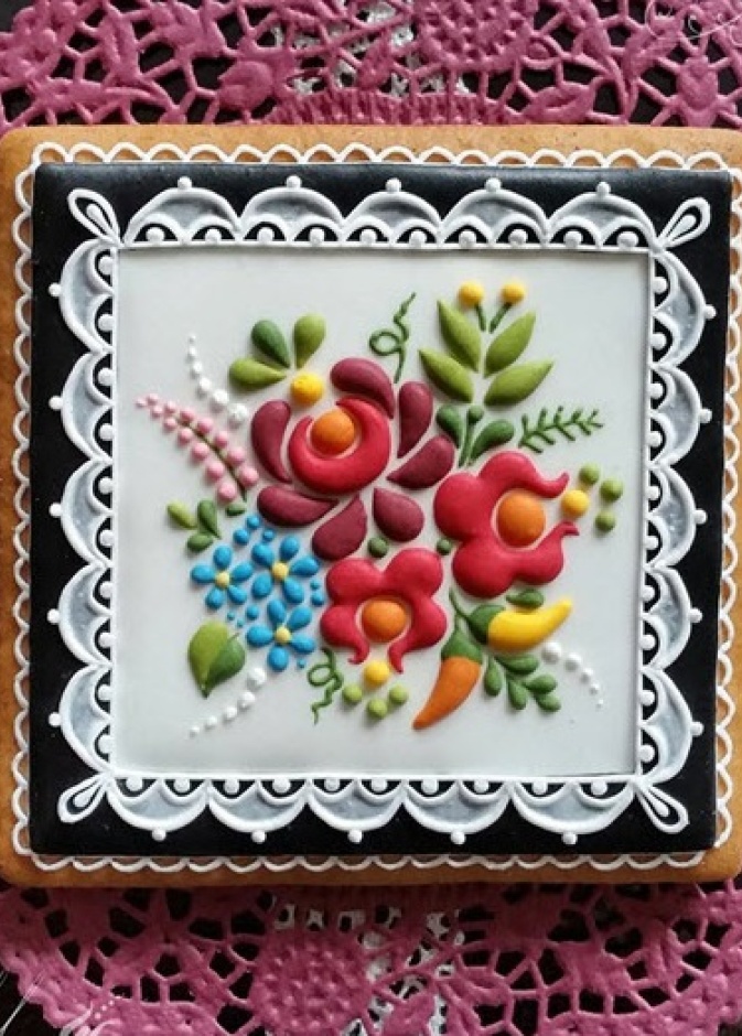 هل رايتم اجمل من هذه الكوكيز المطرزة؟