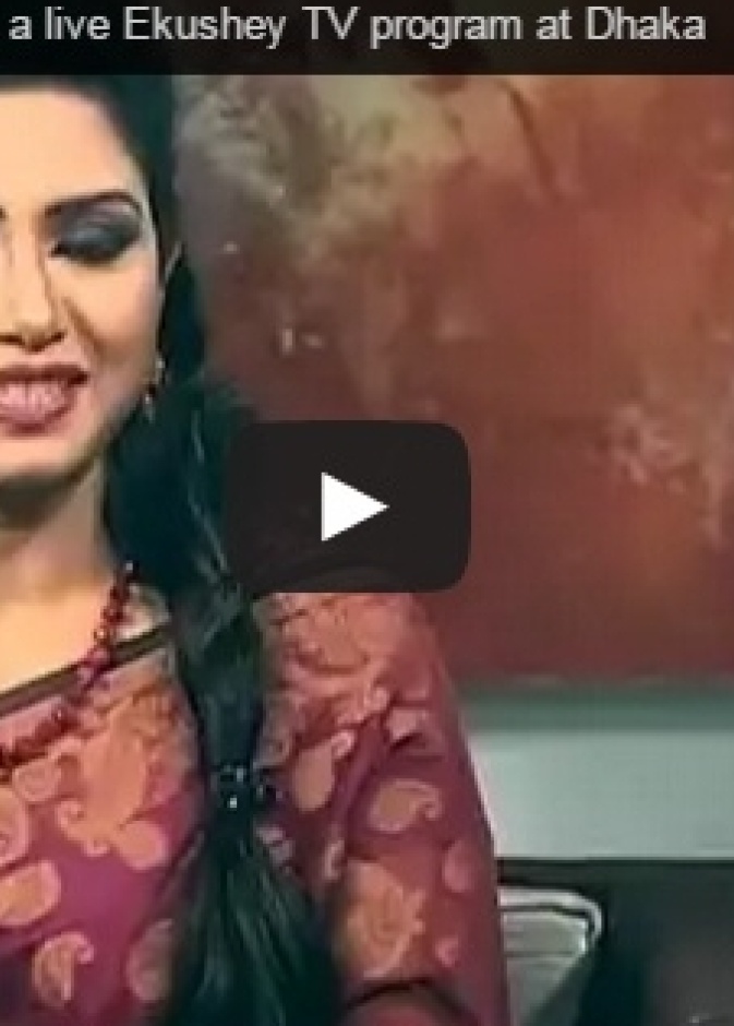 بالفيديو: ضيفة تهرب من لقاء تلفزيوني أثناء زلزال النيبال