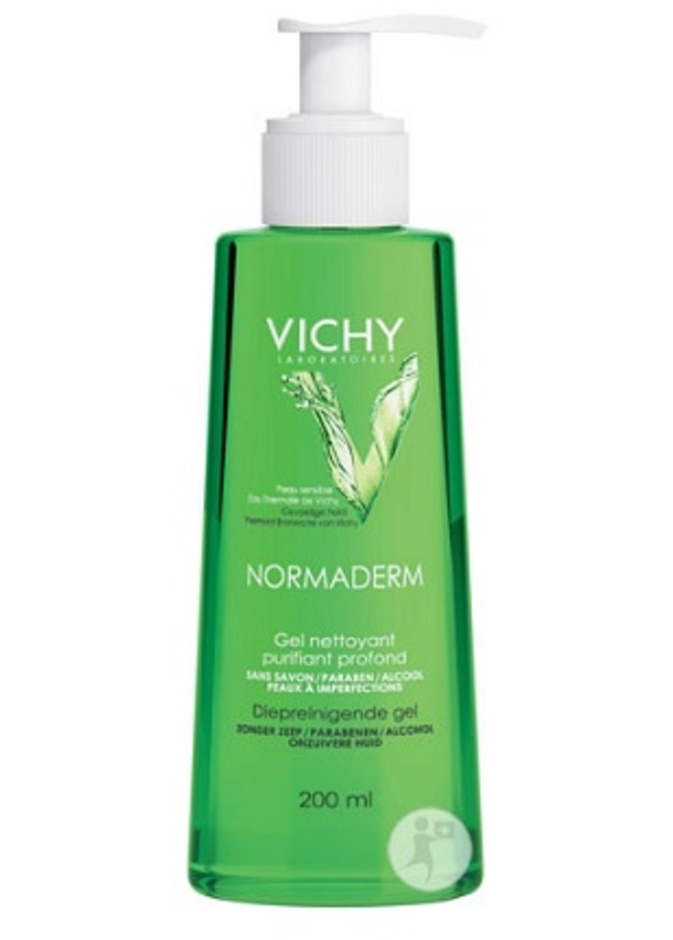 غسول الوجه المنقي فيشي Vichy Normaderm Deep Cleansing Purifying Gel
