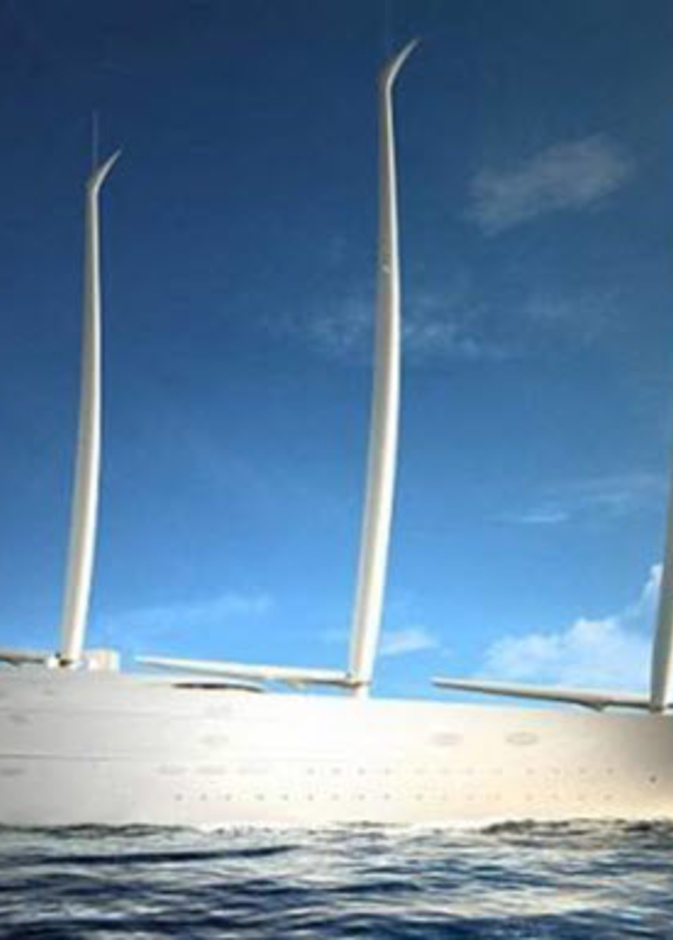 اليخت الفاخر الضخم اللؤلؤة البيضاء