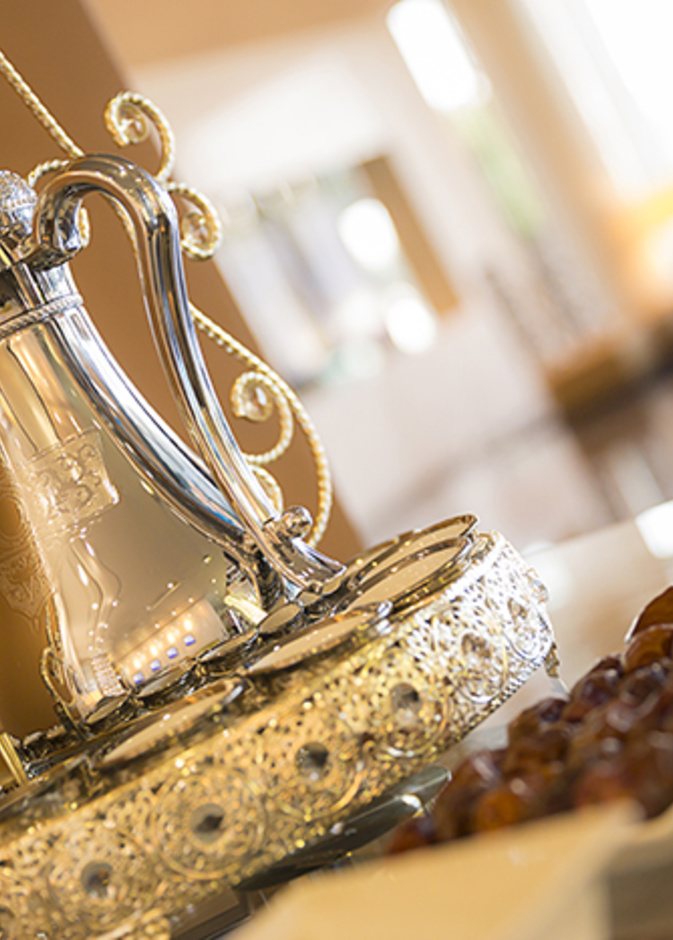 نكهة شرق أوسطية في بوفيه فندق نوفوتيل أبوظبي