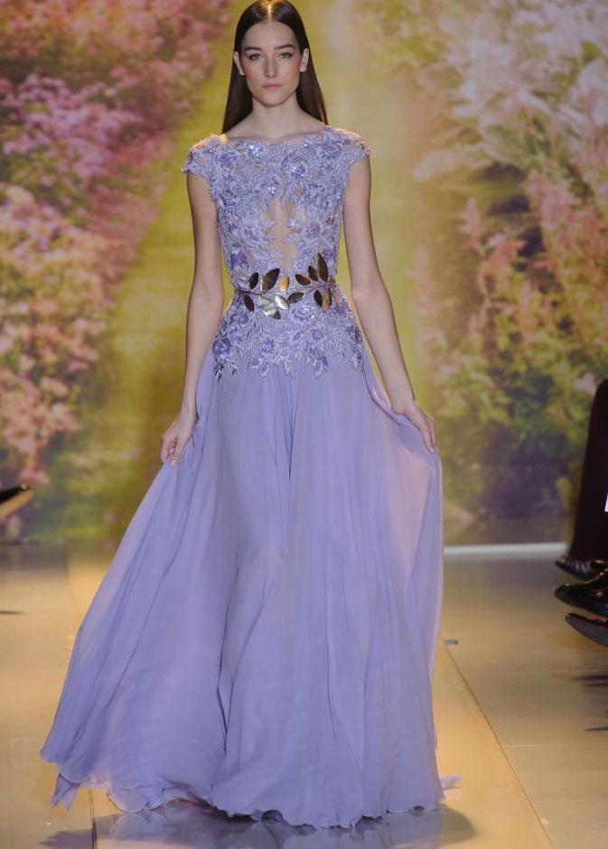 Zuhair Murad... موجات من ذهب وورود وأنوثة