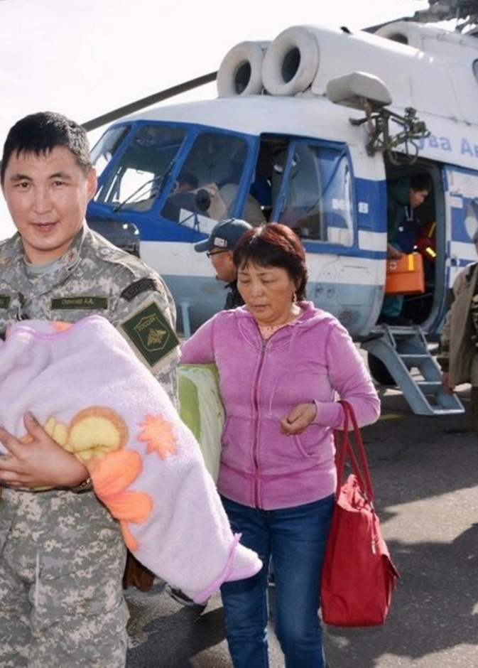 نجاة طفل من الموت بعد ضياعه في غابات سيبريا