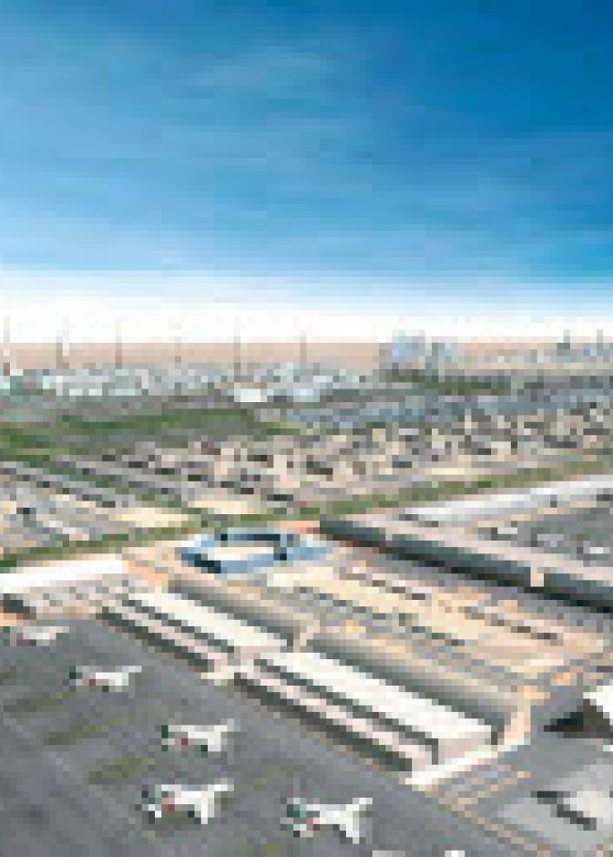 بـدء تصميم المرحلة الثانية من مطار آل مكتوم الدولي