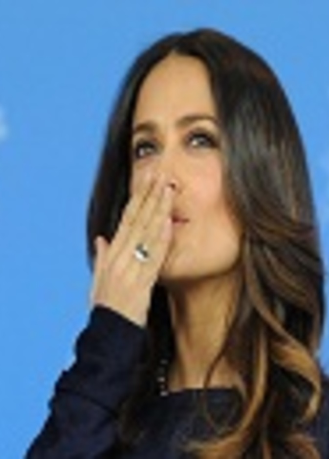 سلمى حايك بخاتم من  Boucheron 