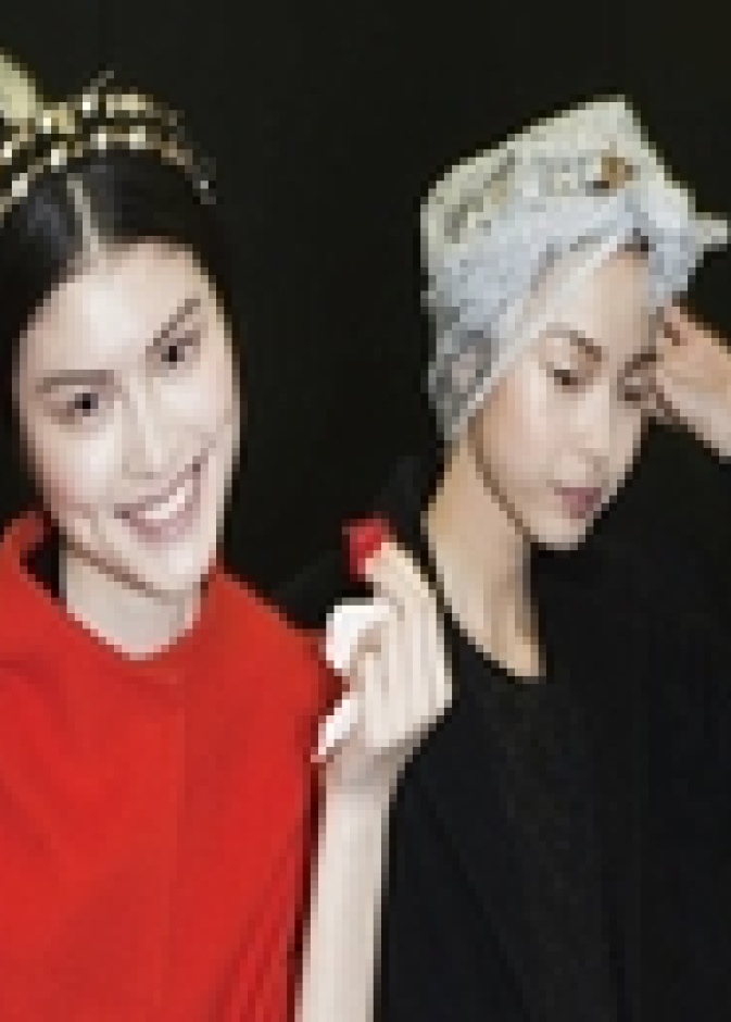 وجوه رومانسية بماكياج دولتشي آند غابانا  