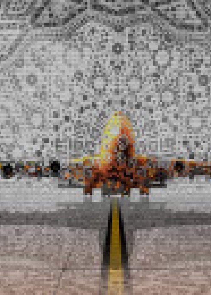  هي  مع نجوم في مشروع  حافة الصحراء  Edge of Arabia