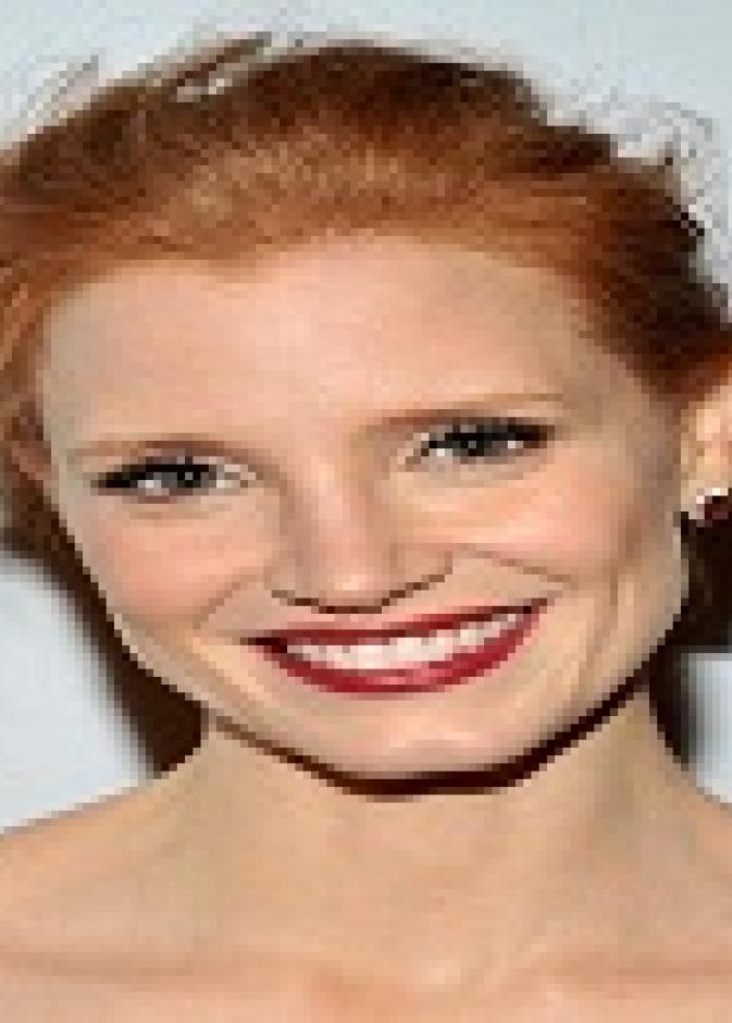 جيسيكا شاستين بمجوهرات  وينستون 