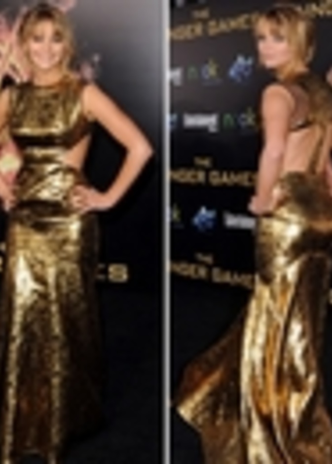 جينيفر لورانس تتألق على السجادة الحمراء