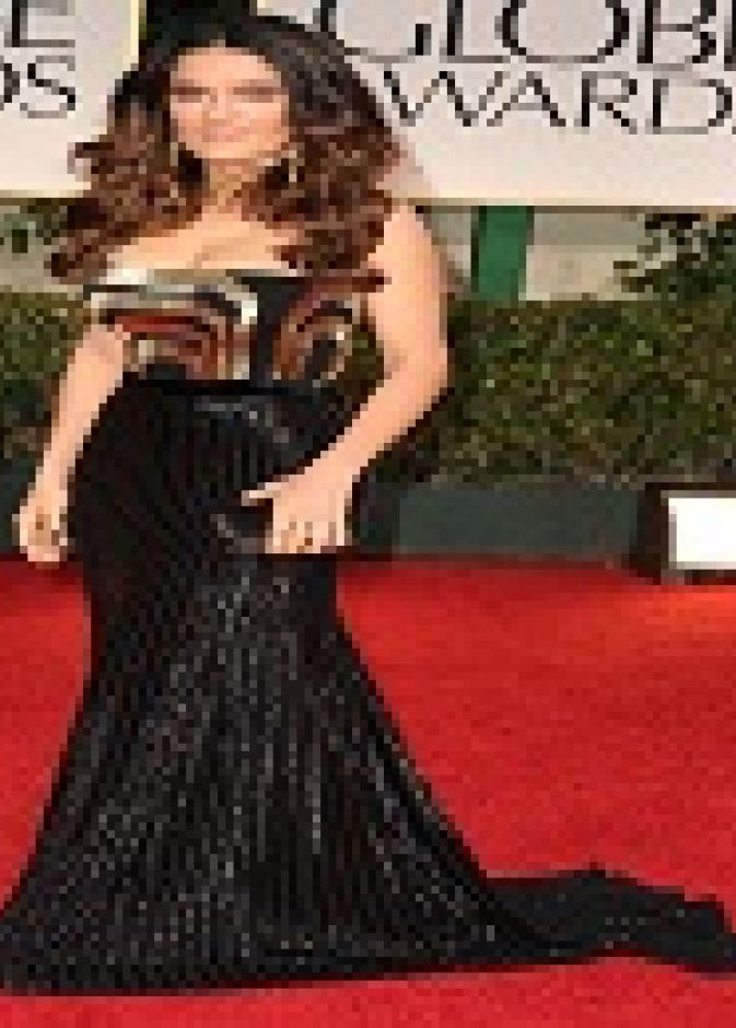 سلمى حايك بخاتم " Boucheron"