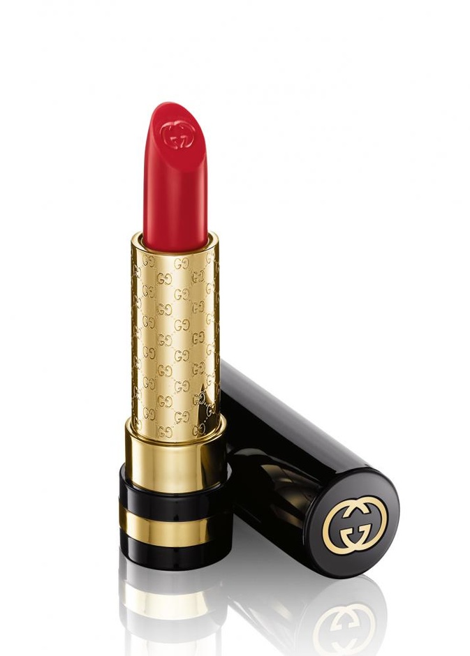 Gucci Lips Audacious Color Intense Lipstick in Iconic Red no.140