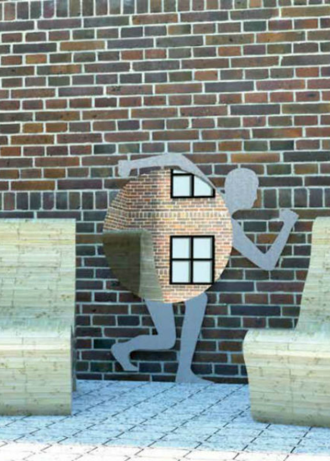 للجلسات الخارجية تاتي المرايا بلمسة اناقة وعملية، خاصة ان كانت من المواد المعاد تصنيعها