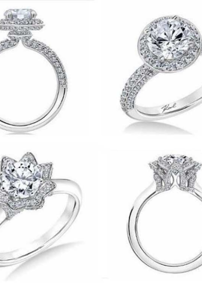 خواتم خطوبة من كارل لاغرفيلد