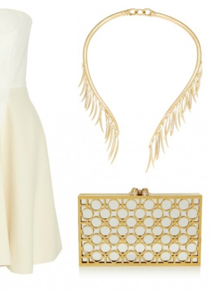  اطلالة عصرية للعروس الشابة